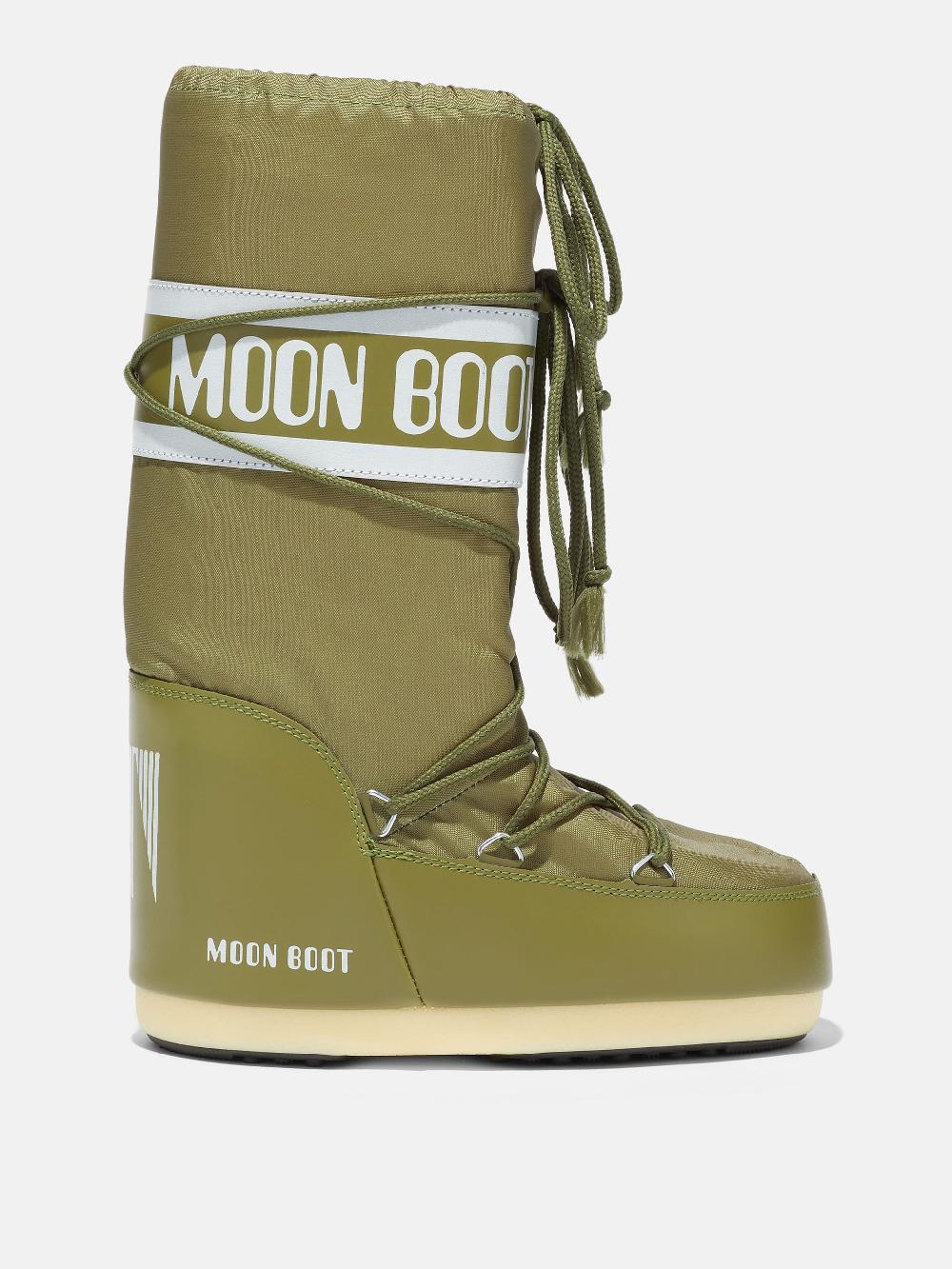 Moon Boot ICON KAKI IN NYLON