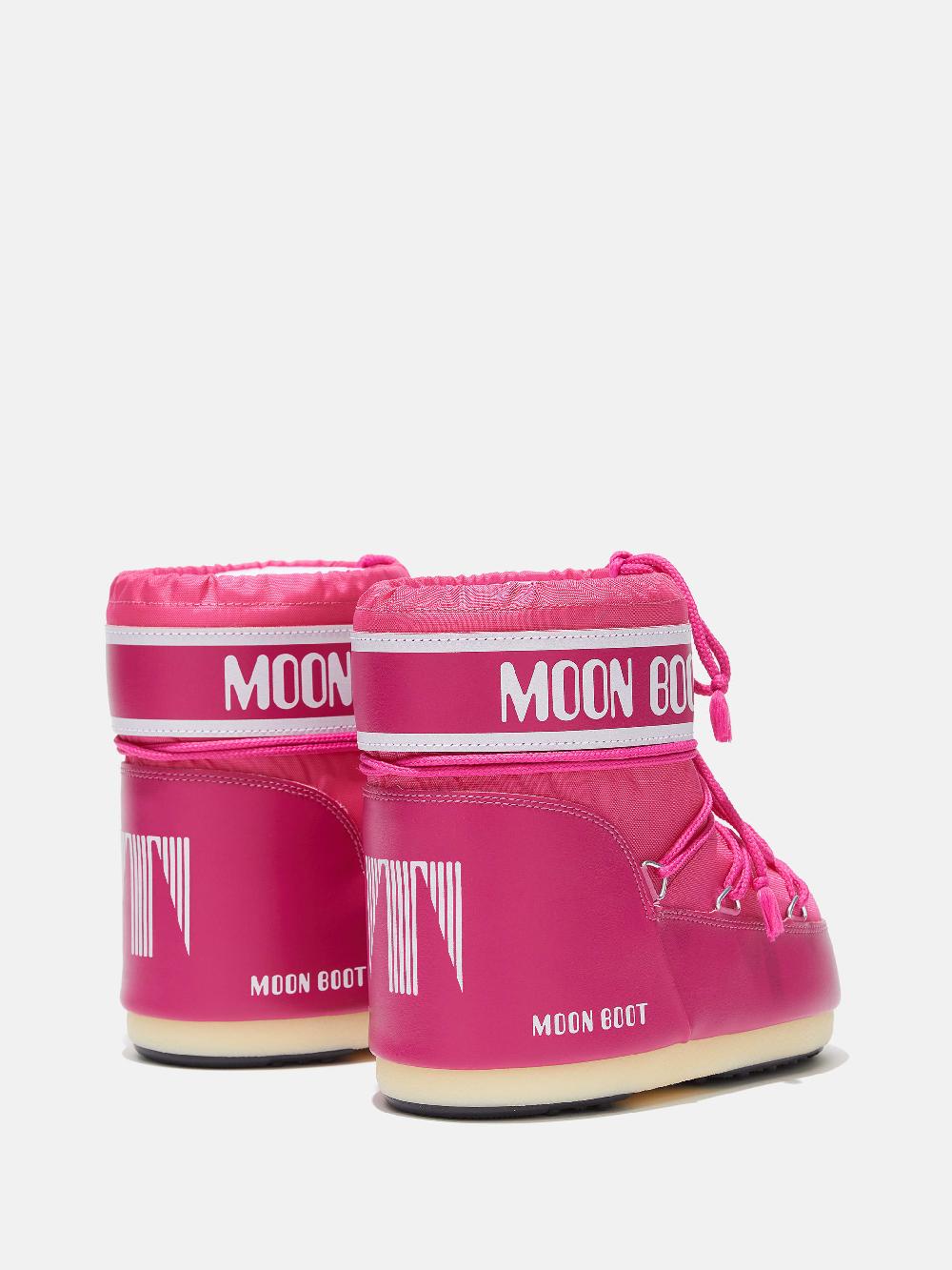 Moon Boot ICON LOW FUCSIA IN NYLON