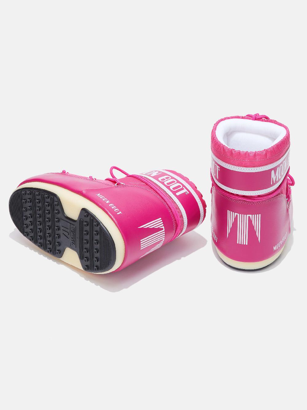 Moon Boot ICON LOW FUCSIA IN NYLON
