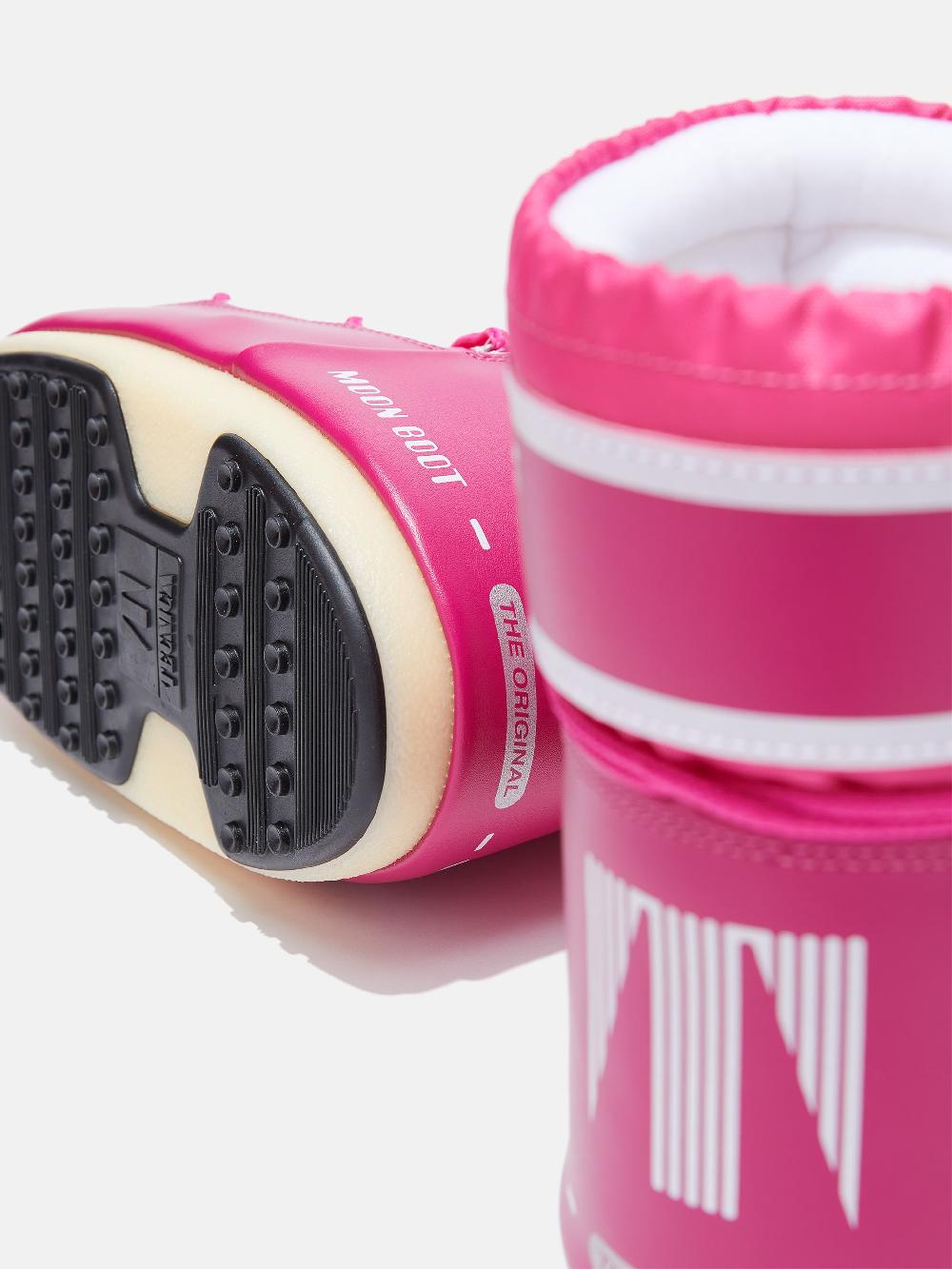 Moon Boot ICON LOW FUCSIA IN NYLON