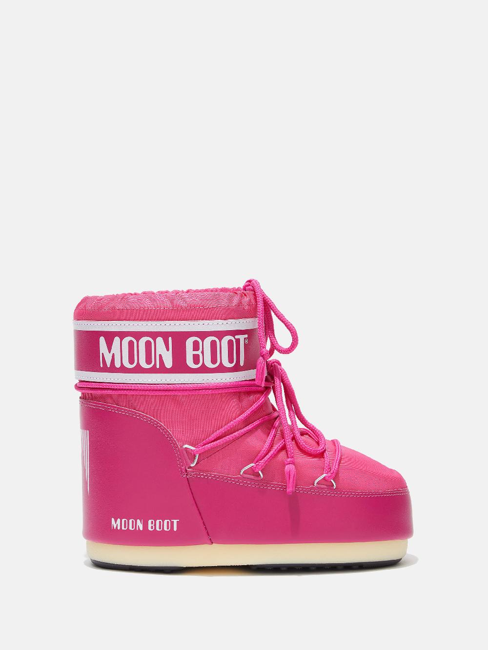 Moon Boot ICON LOW FUCSIA IN NYLON