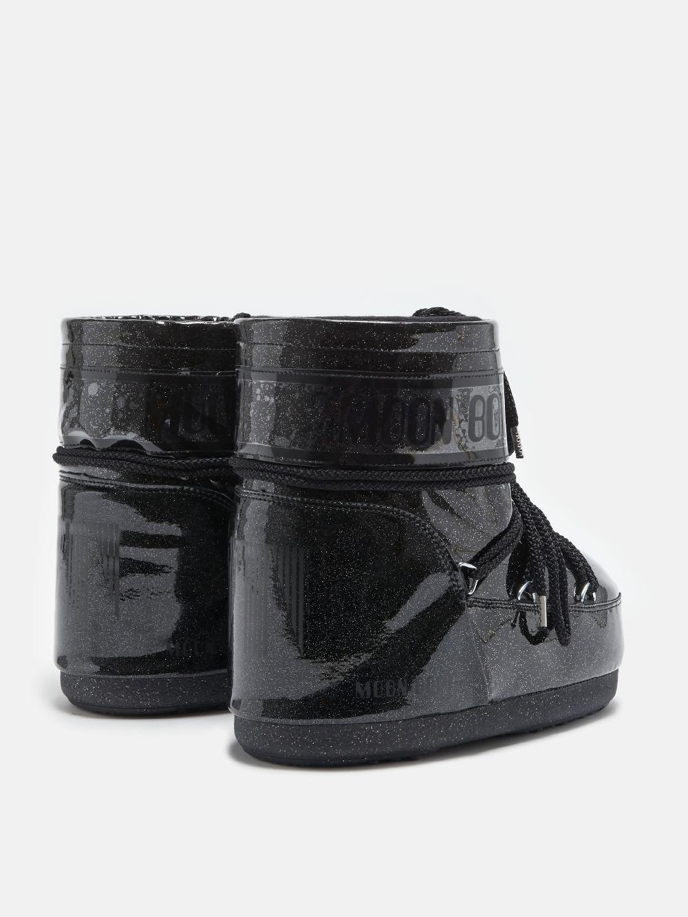 Moon Boot ICON LOW GLITTER NERO