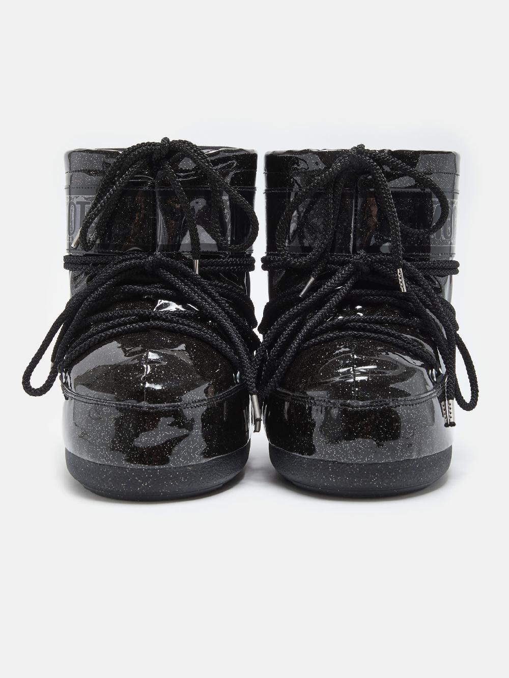 Moon Boot ICON LOW GLITTER NERO