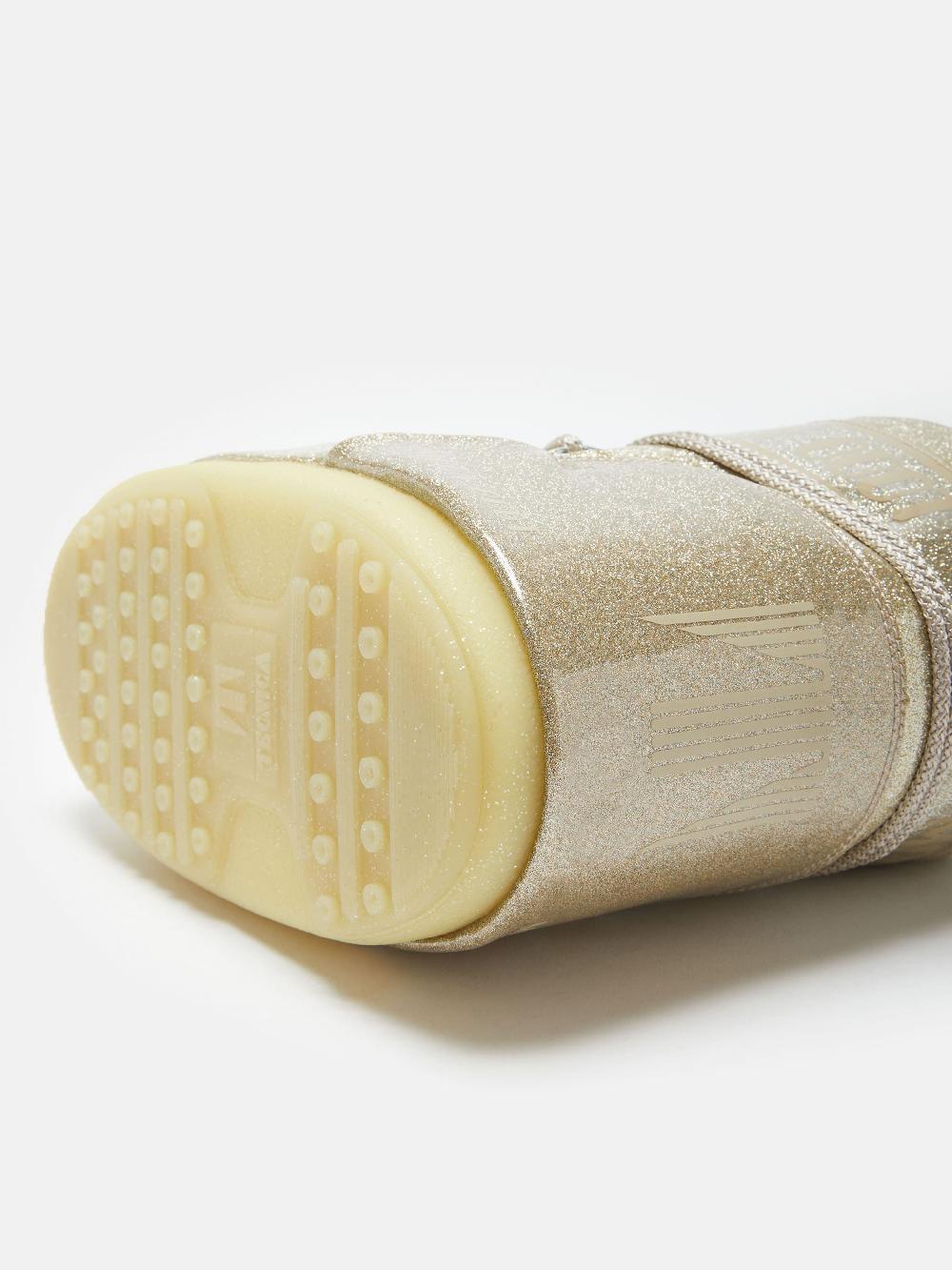 Moon Boot ICON LOW GLITTER ORO