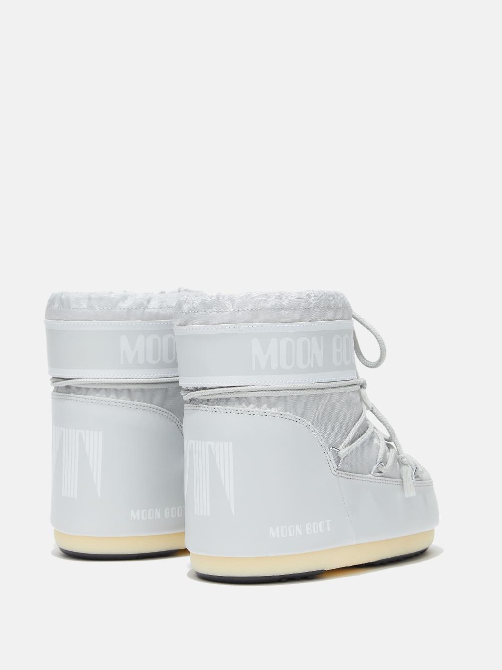 Moon Boot ICON LOW GRIGIO IN NYLON