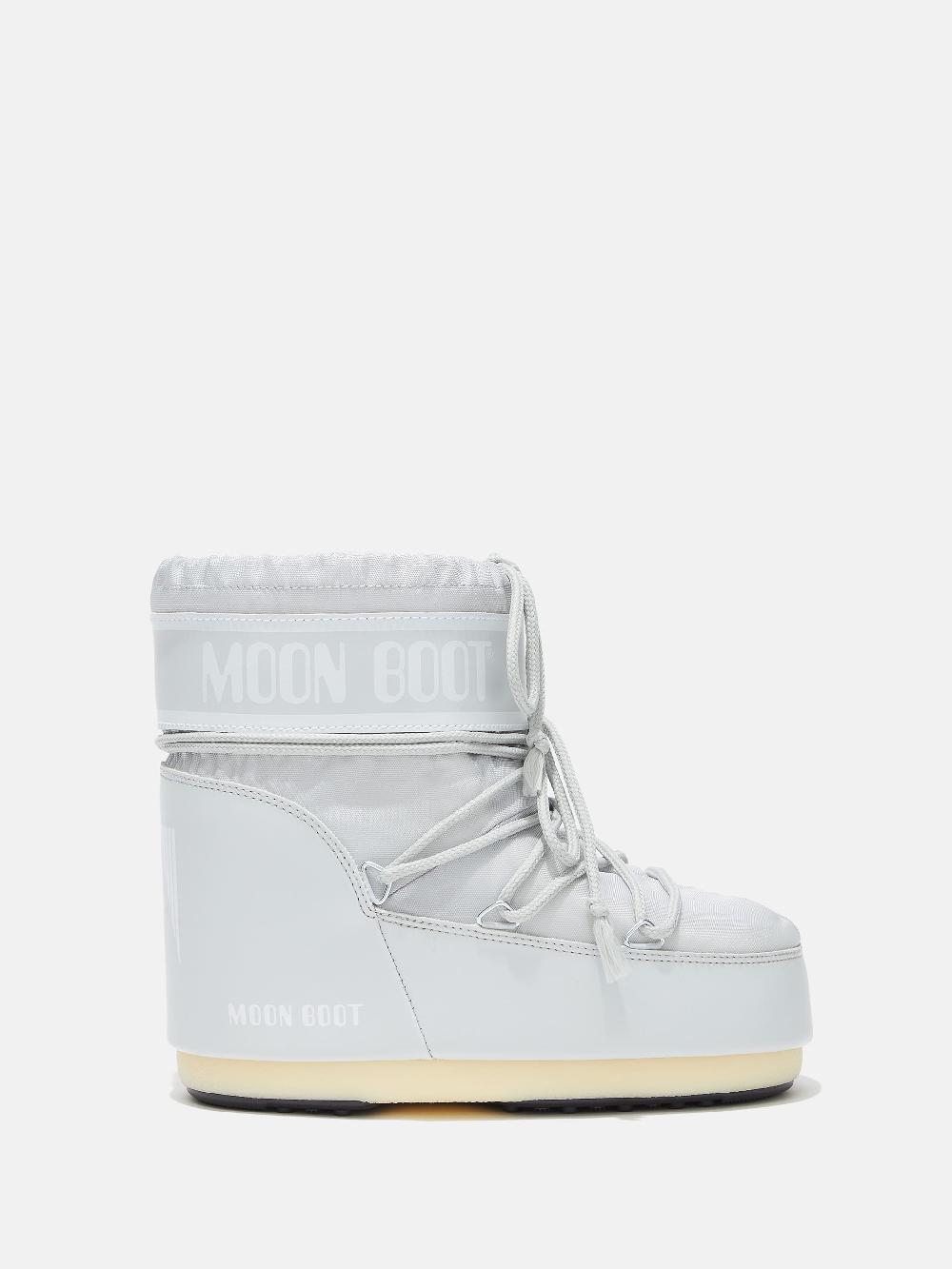 Moon Boot ICON LOW GRIGIO IN NYLON