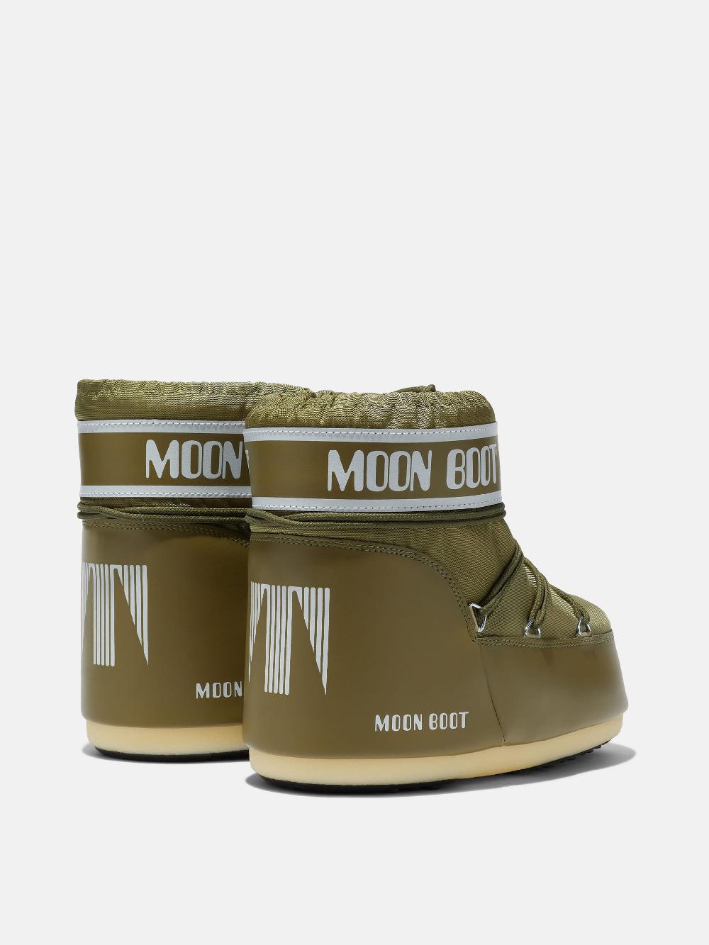 Moon Boot ICON LOW KAKI IN NYLON