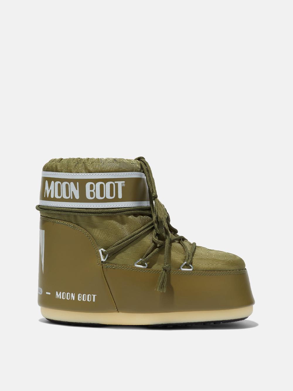 Moon Boot ICON LOW KAKI IN NYLON