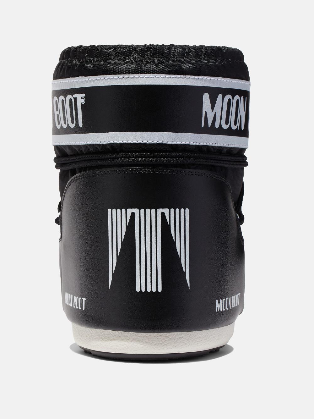 Moon Boot ICON LOW NERO IN NYLON