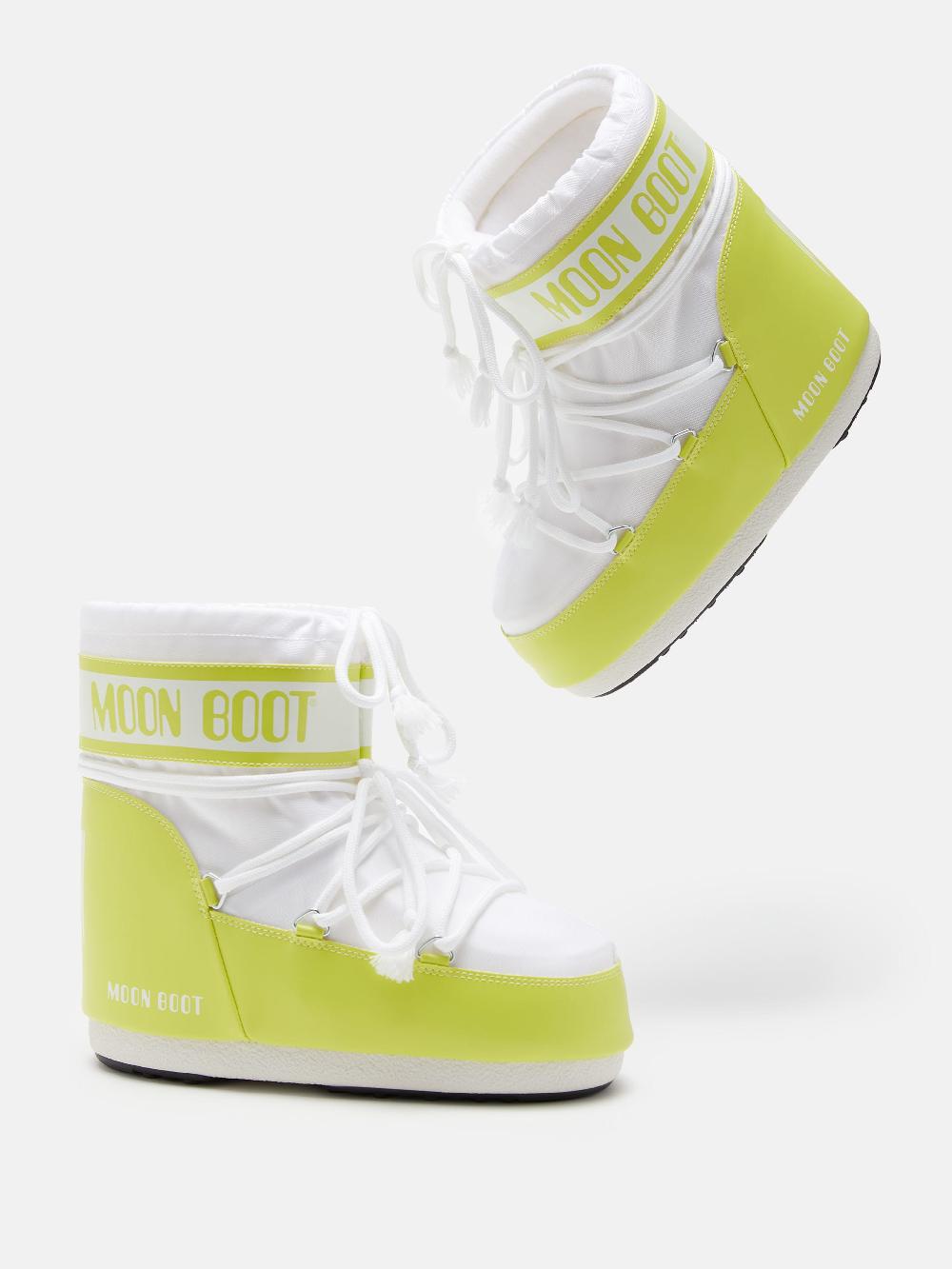 Moon Boot ICON LOW NYLON VERDE LIME