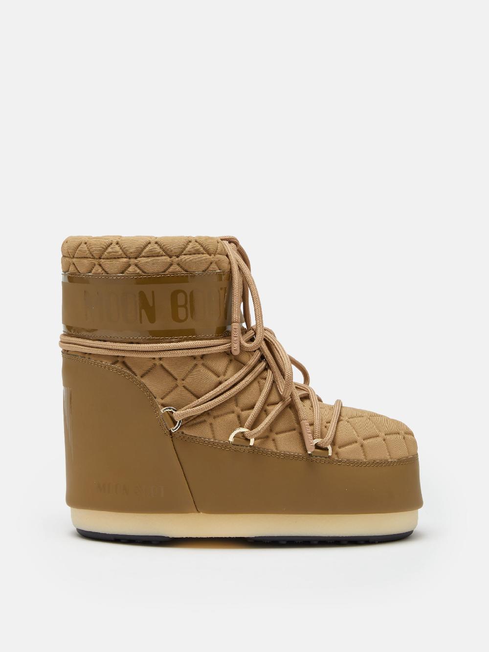 Moon Boot ICON LOW QUILT MARRONE CHIARO