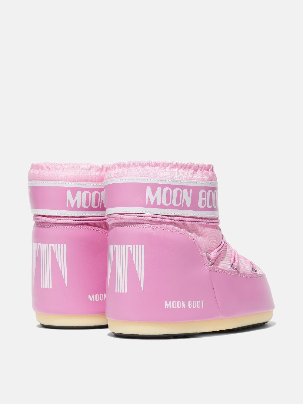 Moon Boot ICON LOW ROSA IN NYLON