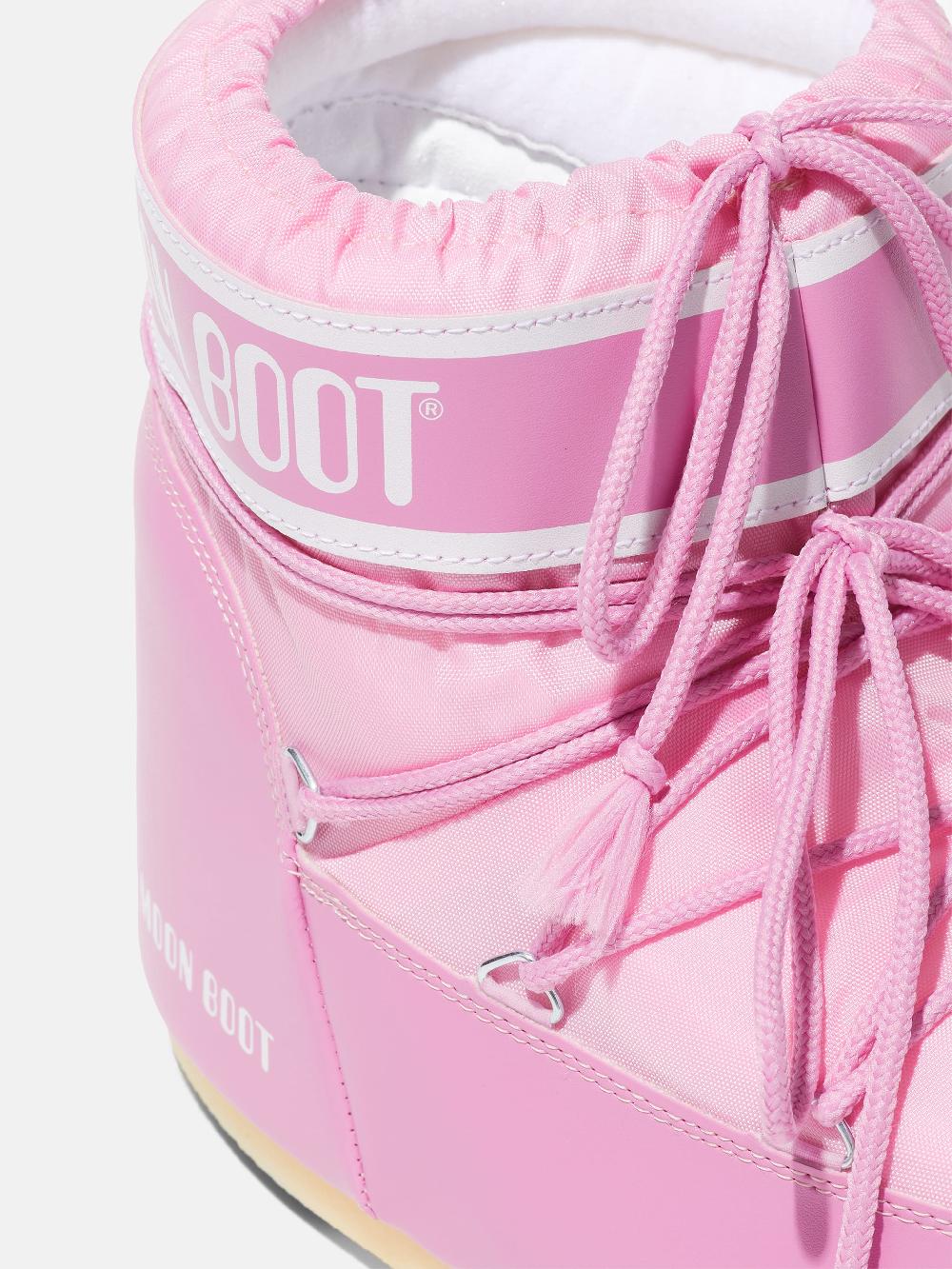 Moon Boot ICON LOW ROSA IN NYLON