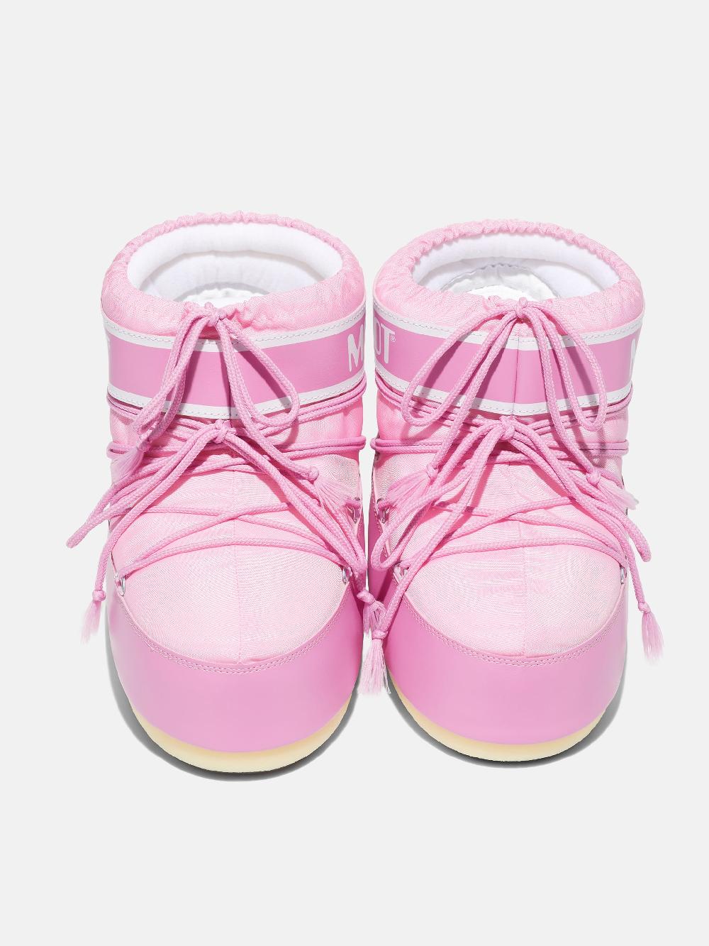 Moon Boot ICON LOW ROSA IN NYLON