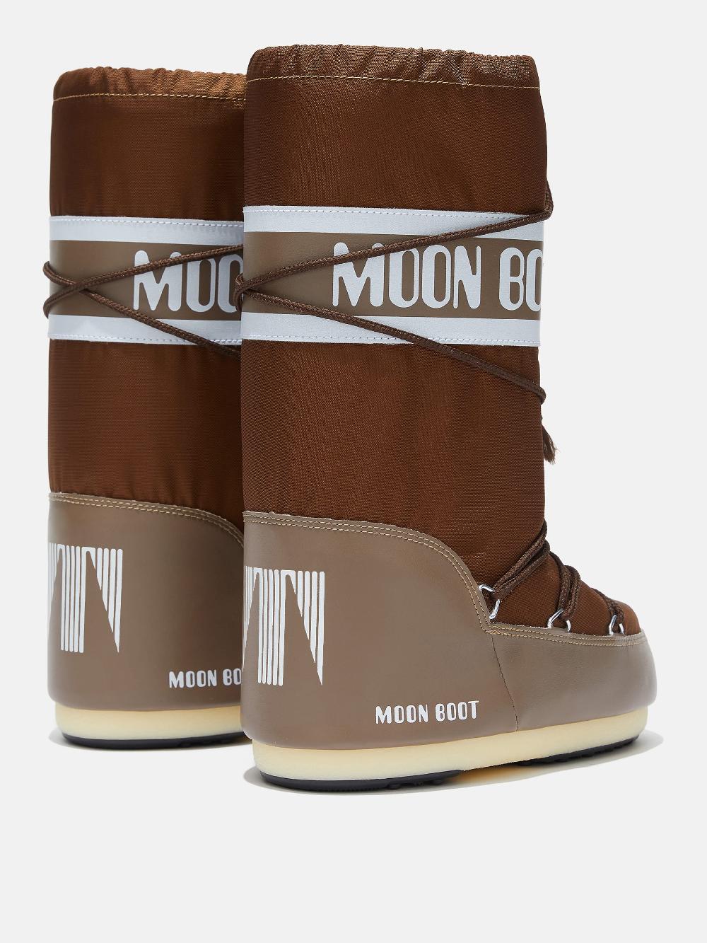 Moon Boot ICON MARRONE IN NYLON