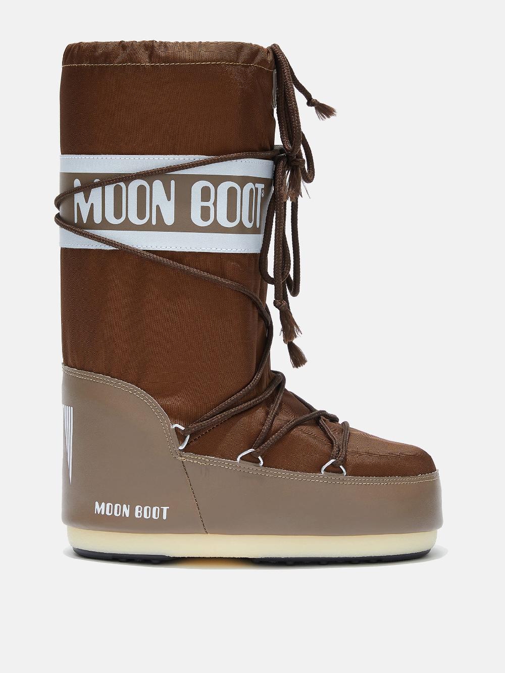 Moon Boot ICON MARRONE IN NYLON