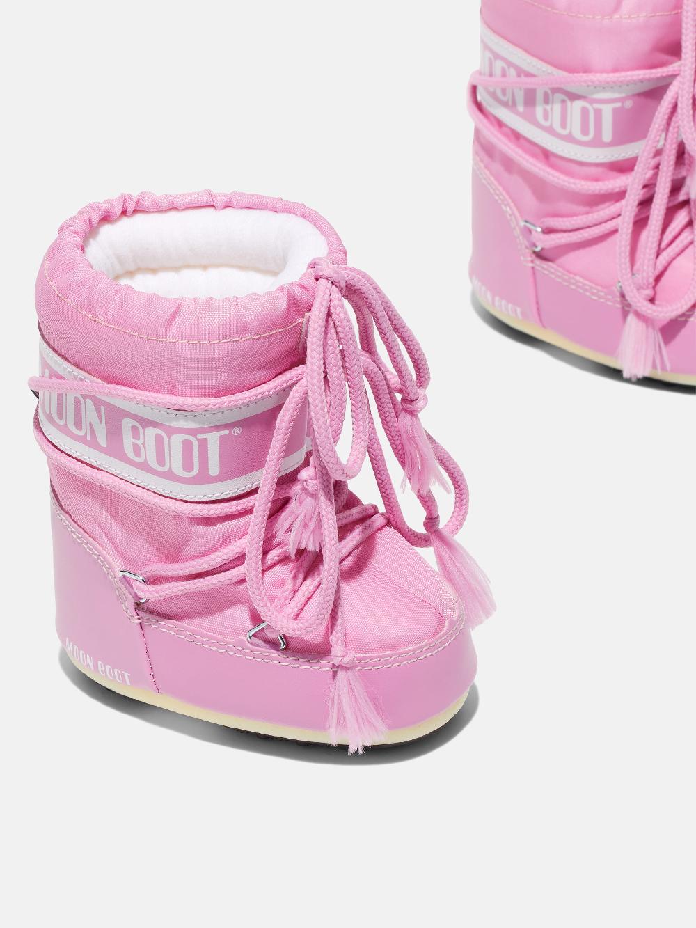 Moon Boot ICON MINI ROSA IN NYLON
