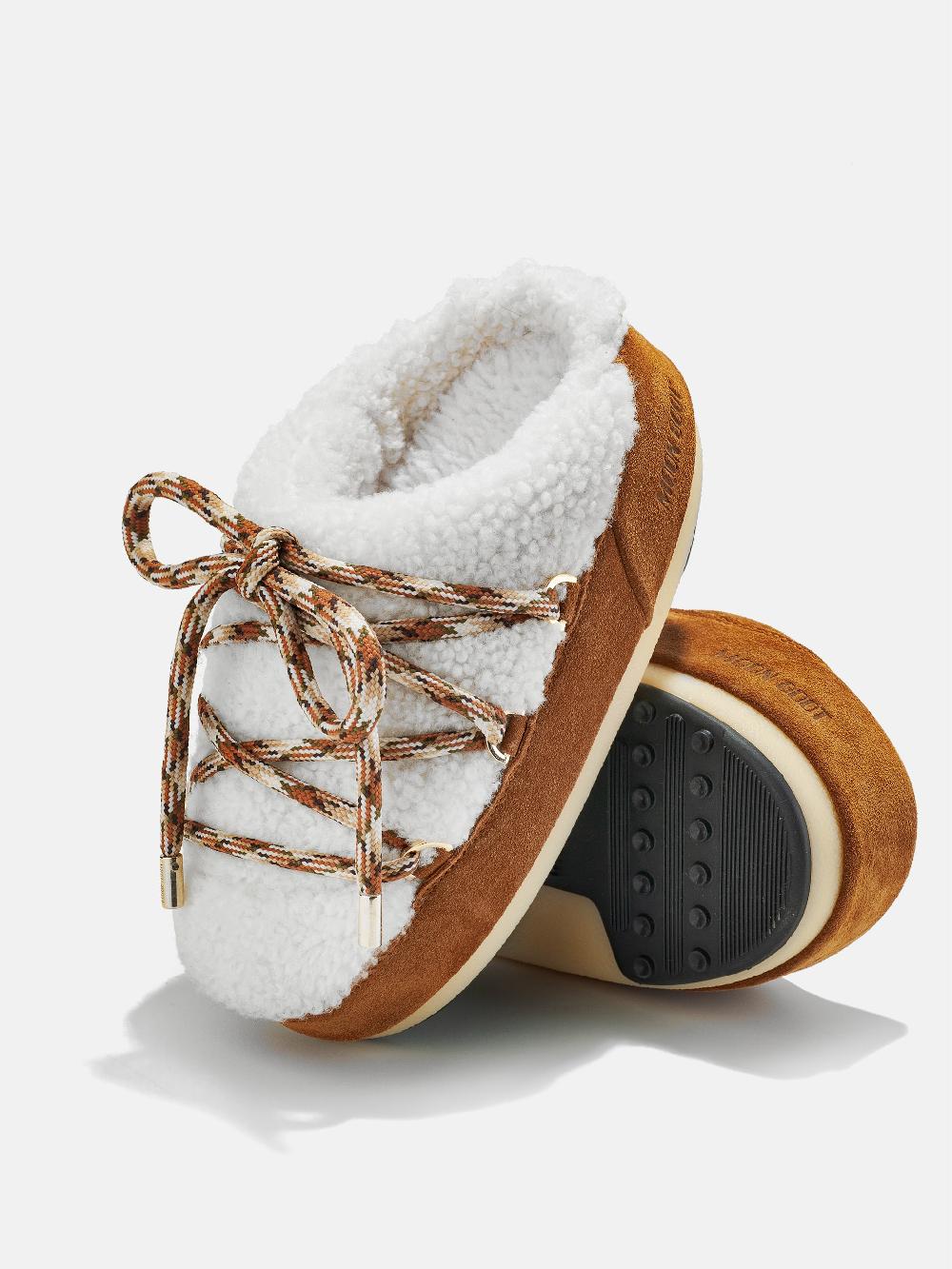 Moon Boot ICON MULE NOCCIOLA IN SHEARLING