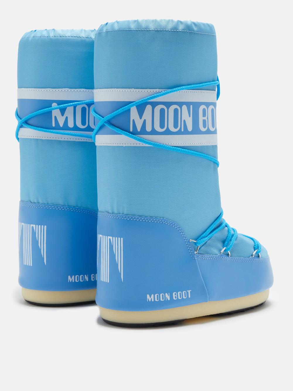 Moon Boot ICON NYLON AZZURRO