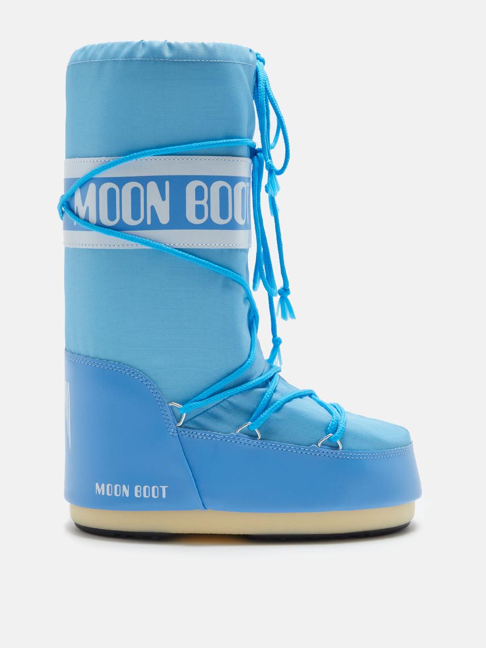Moon Boot ICON NYLON AZZURRO