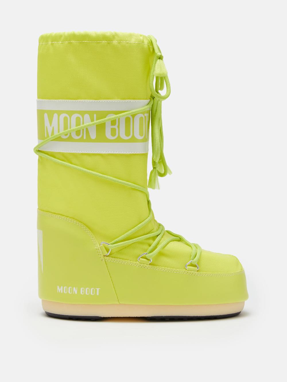 Moon Boot ICON NYLON VERDE LIME