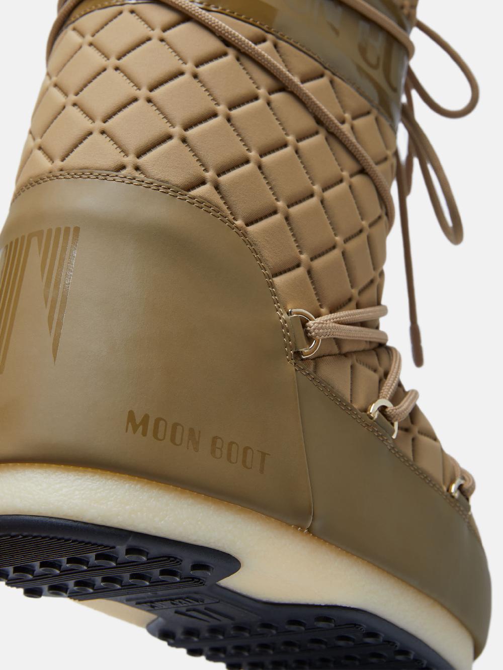 Moon Boot ICON QUILT MARRONE CHIARO