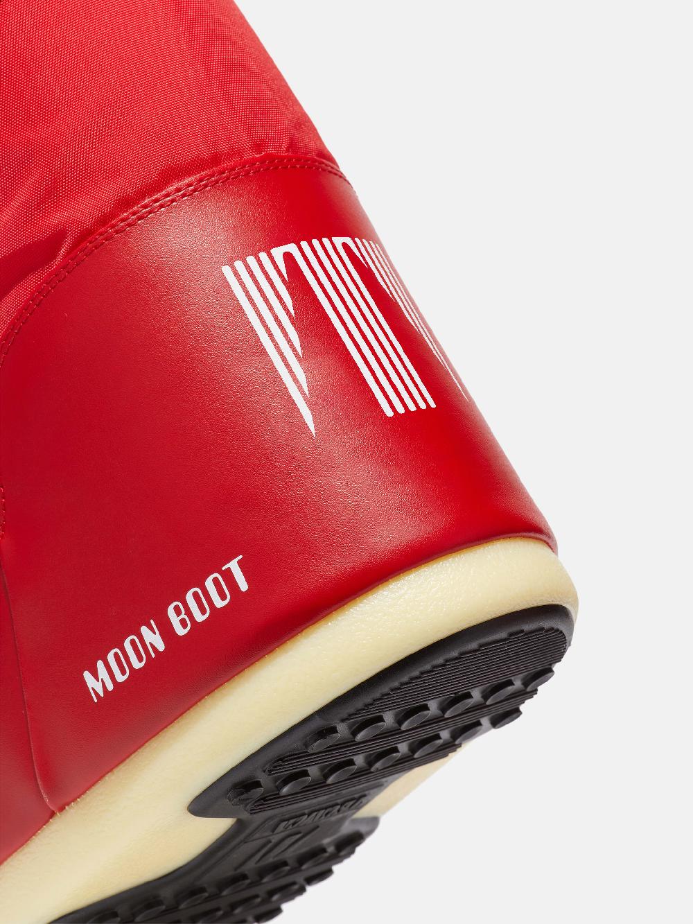 Moon Boot ICON ROSSO IN NYLON
