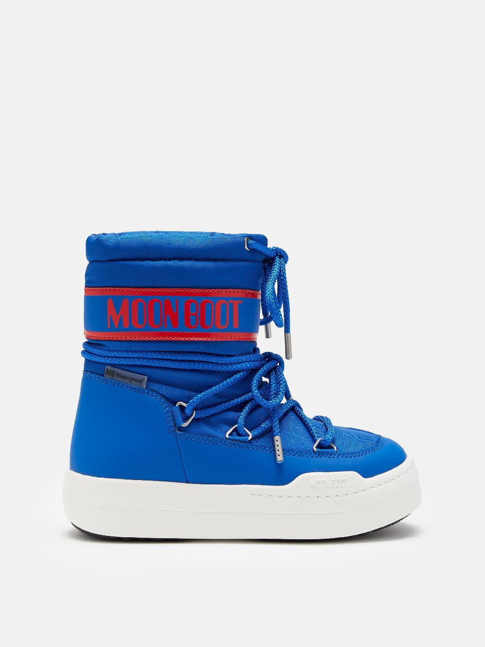 Moon Boot JUNIOR PARK BOOT BLU ELETTRICO