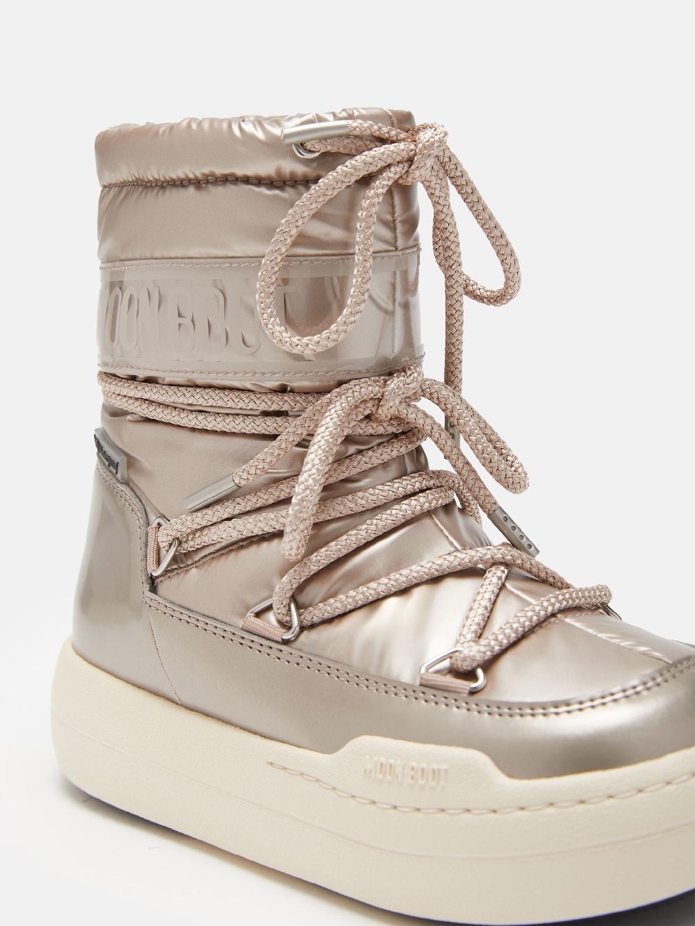 Moon Boot JUNIOR PARK BOOT COLOR ORO ROSA