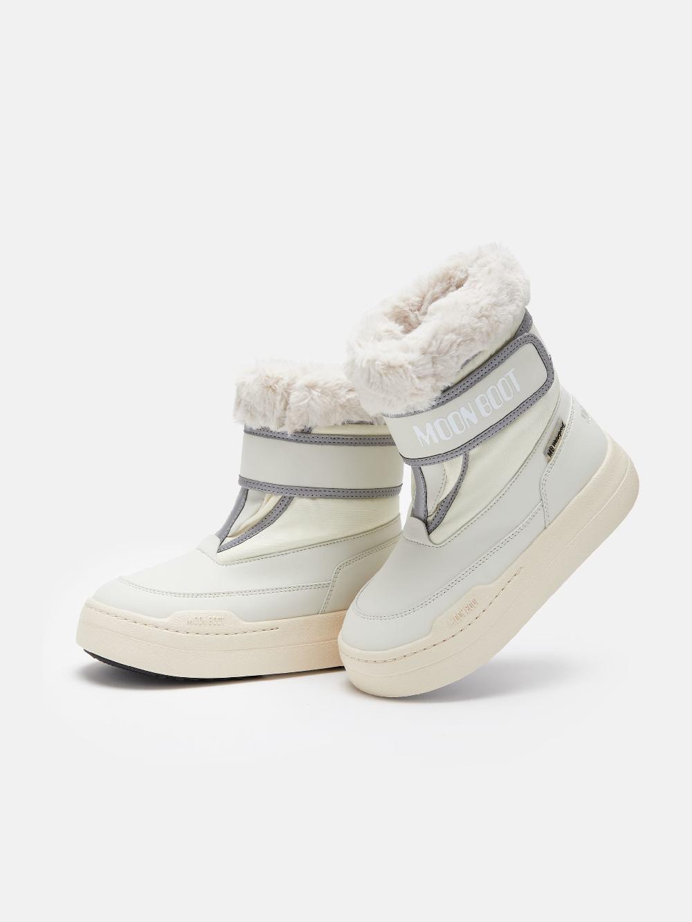 Moon Boot JUNIOR PARK PANNA CON CHIUSURA A STRAPPO