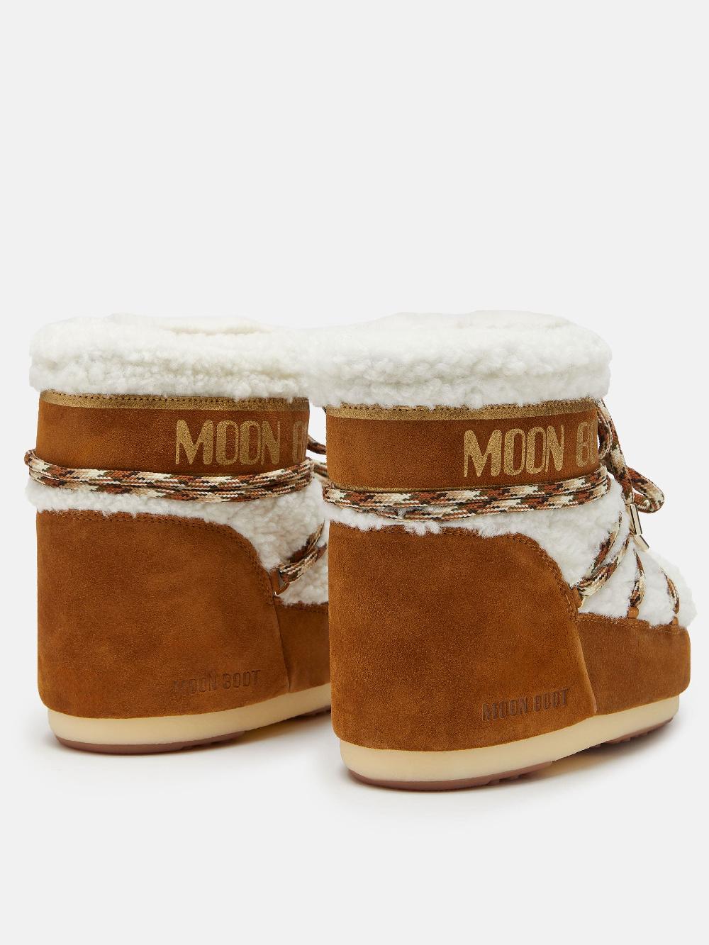 Moon Boot LAB69 ICON LOW NOCCIOLA IN SHEARLING