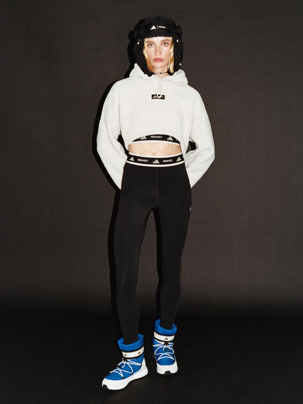 Moon Boot Leggings Neri Adidas X Moon Boot