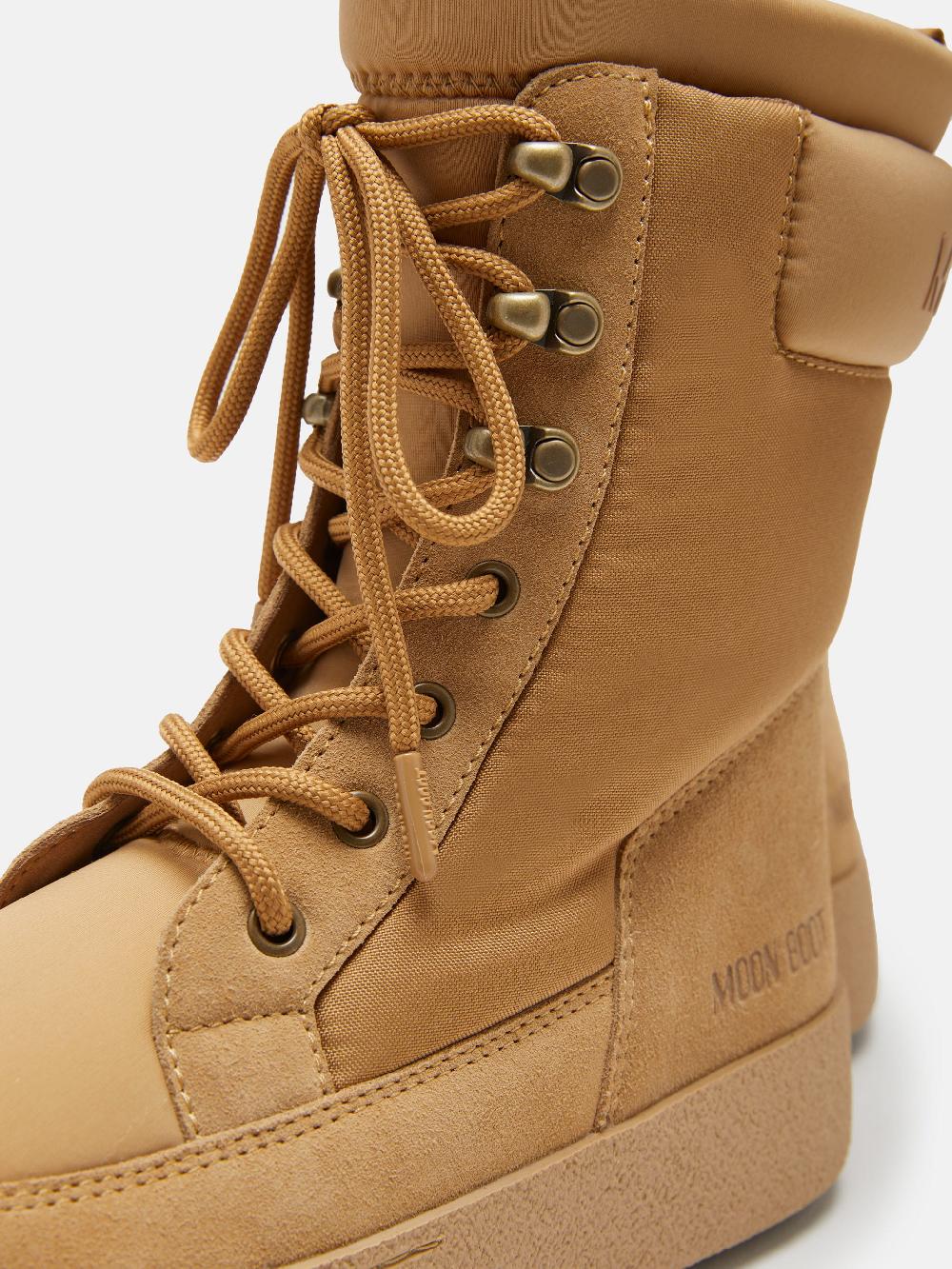 Moon Boot LTRACK COMBAT BOOT BEIGE