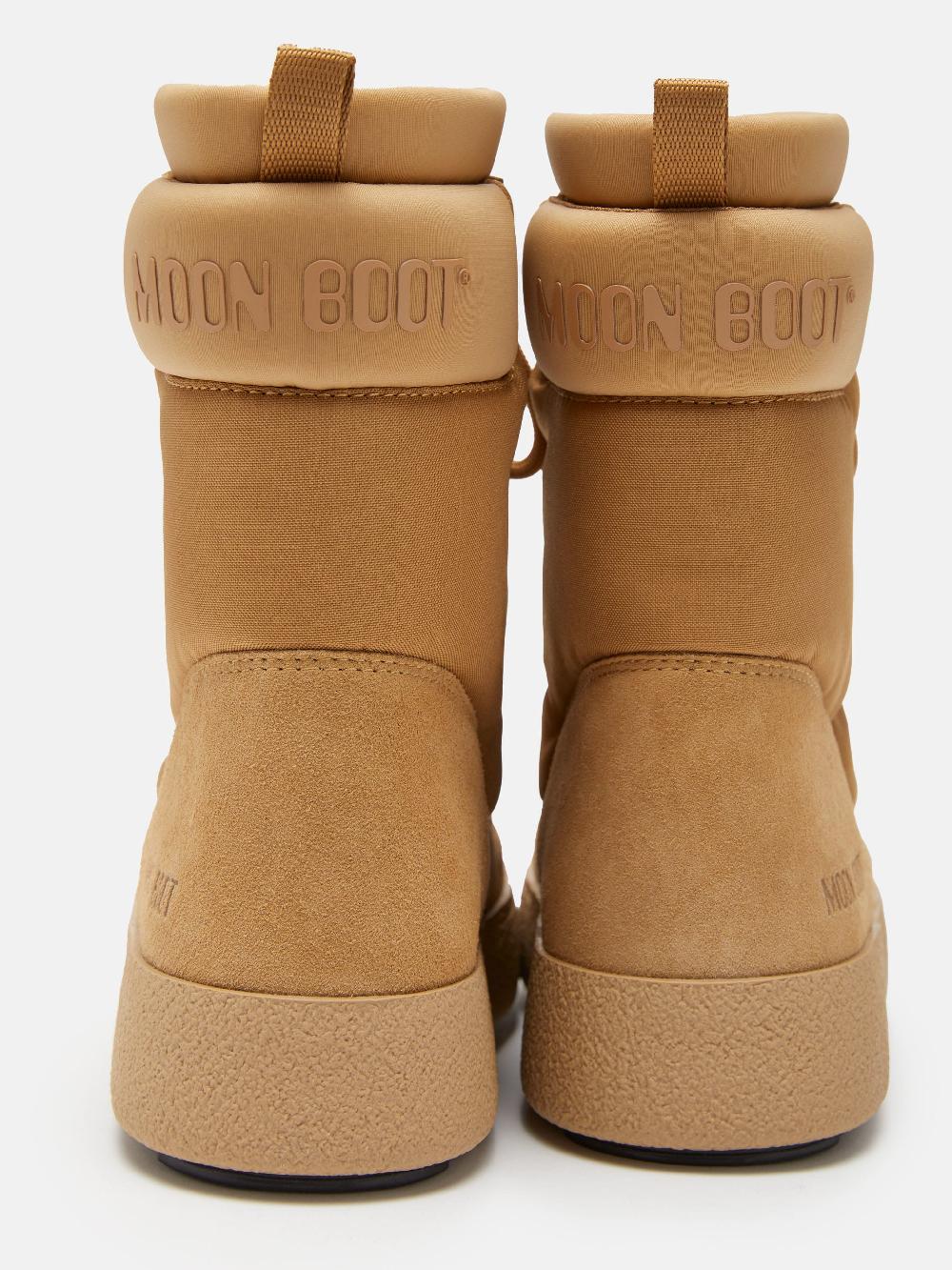 Moon Boot LTRACK COMBAT BOOT BEIGE