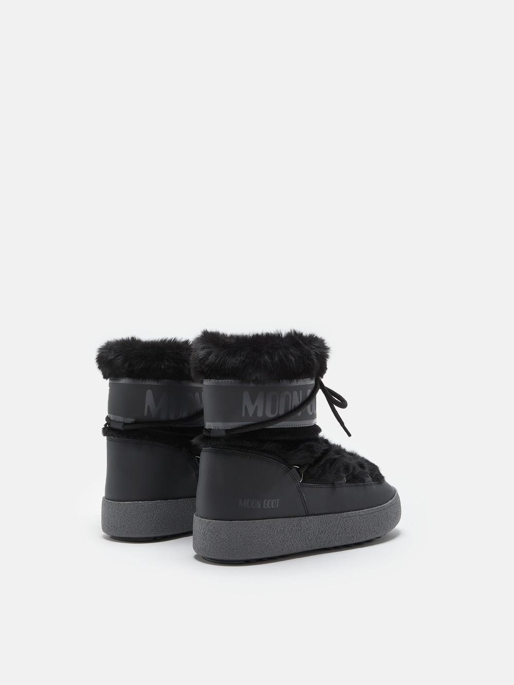 Moon Boot LTRACK LOW FAUX FUR NERO