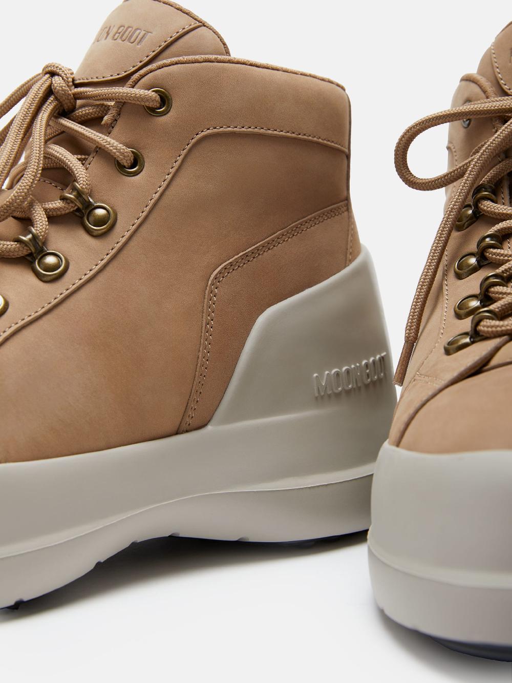 Moon Boot LUNA TREK MID NUBUCK BEIGE