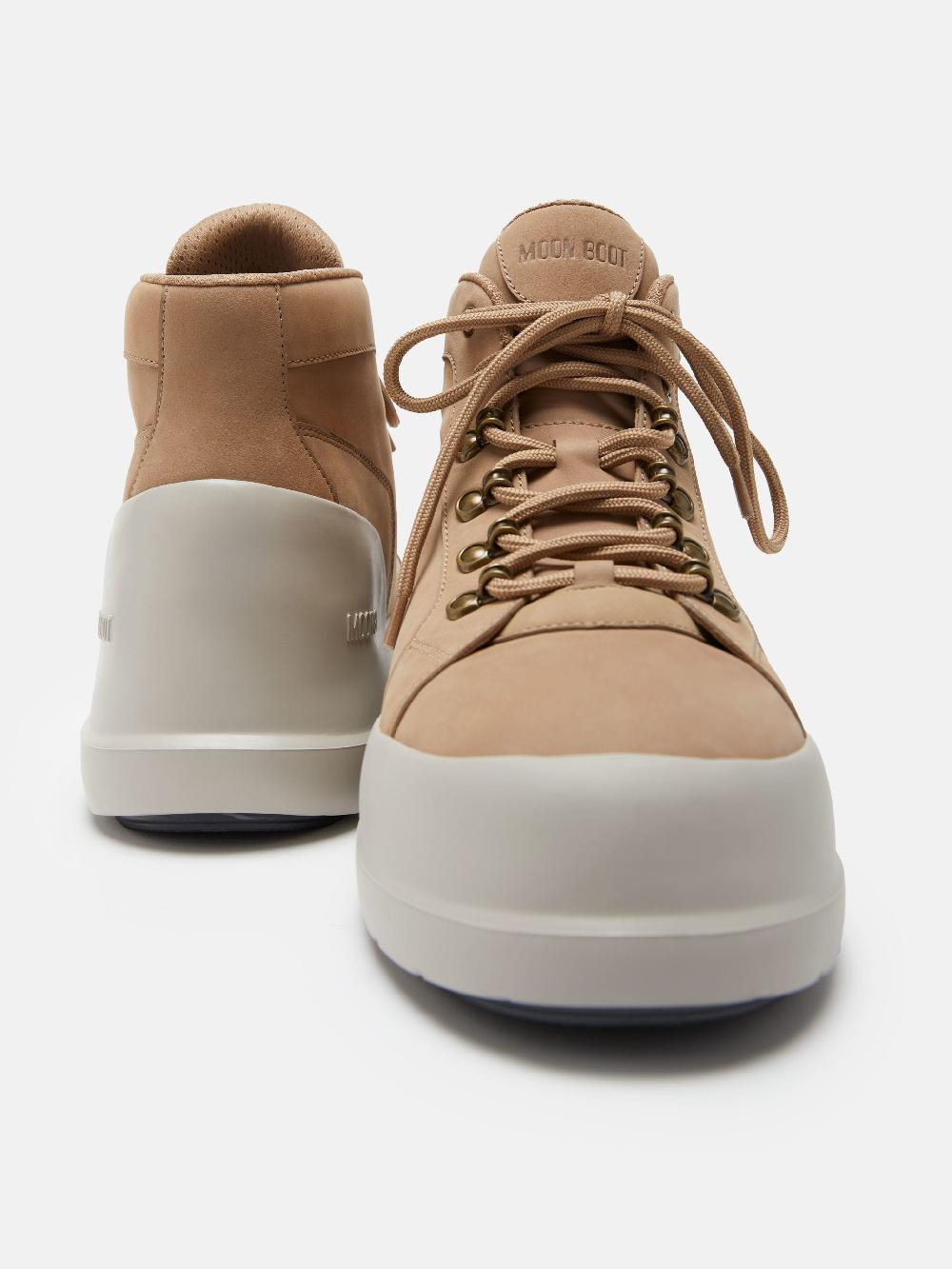 Moon Boot LUNA TREK MID NUBUCK BEIGE