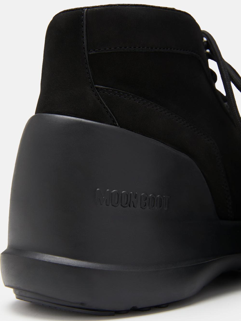Moon Boot LUNA TREK MID NUBUCK NERO