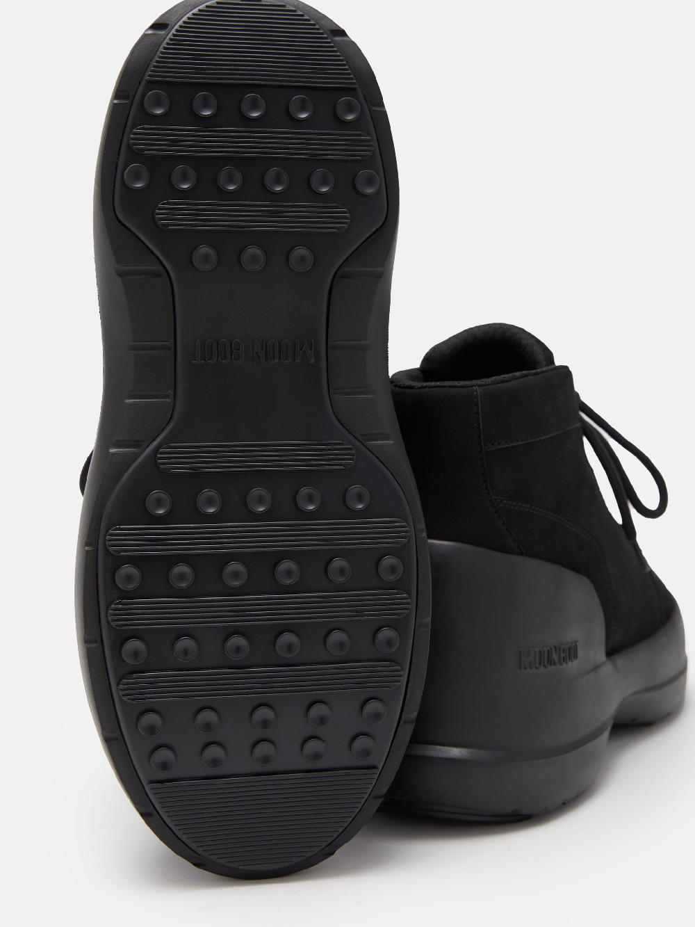 Moon Boot LUNA TREK MID NUBUCK NERO