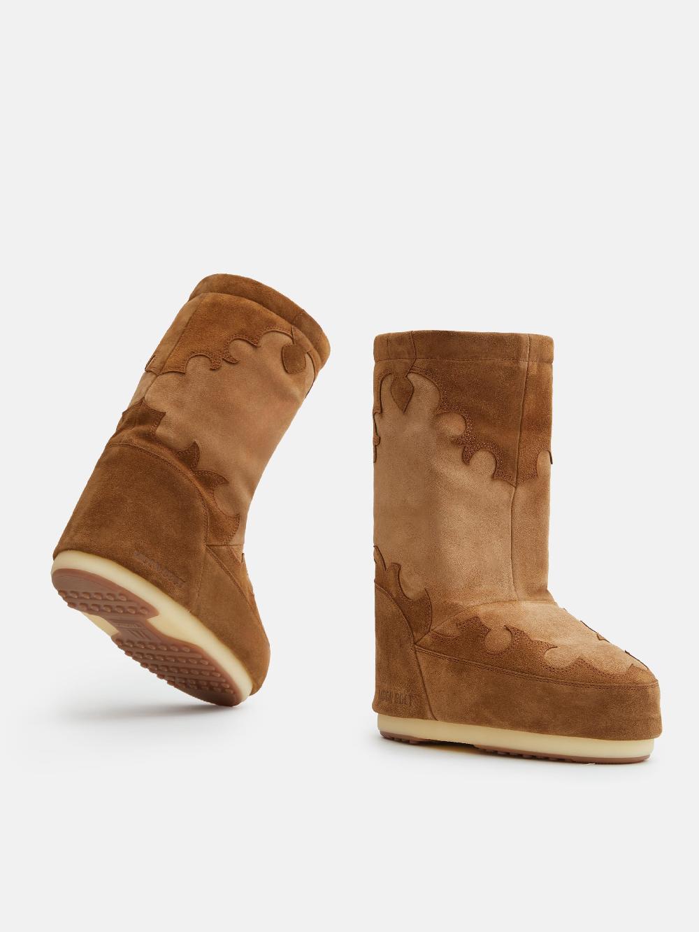 Moon Boot MB ICON SUEDE EMBROIDERY