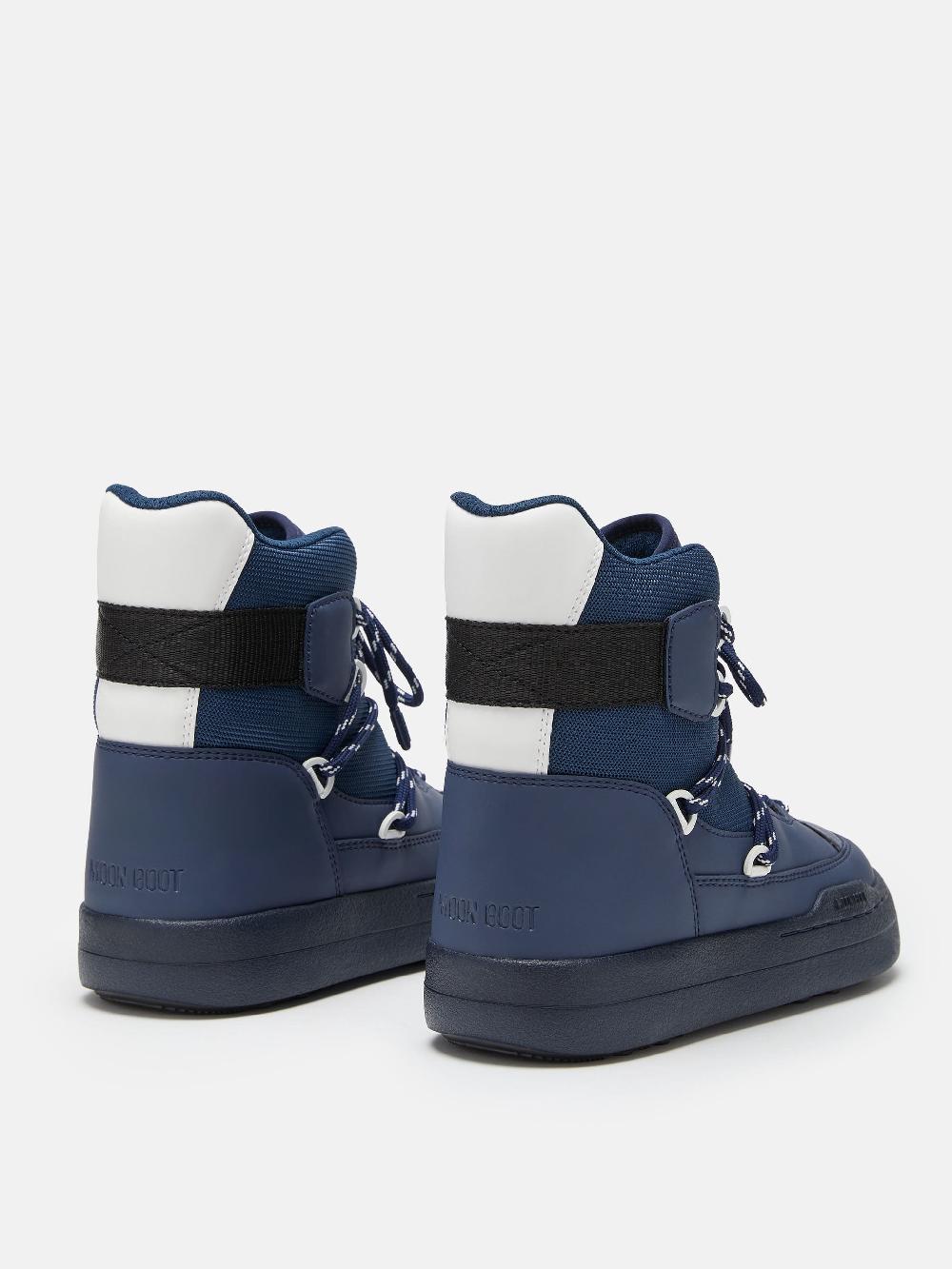 Moon Boot PARK SNEAKER BOOT BLU