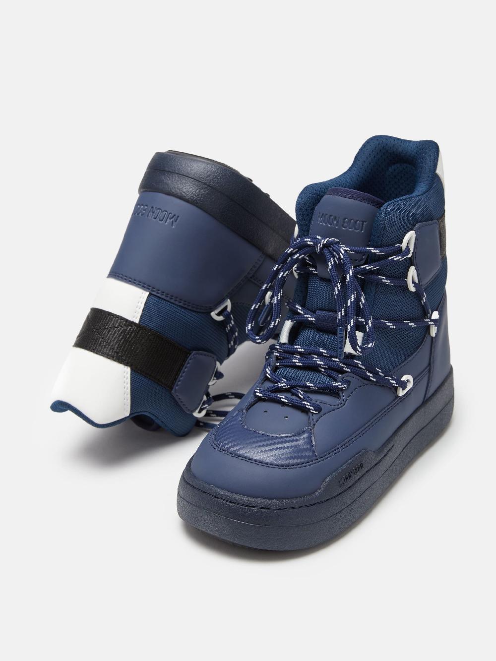 Moon Boot PARK SNEAKER BOOT BLU