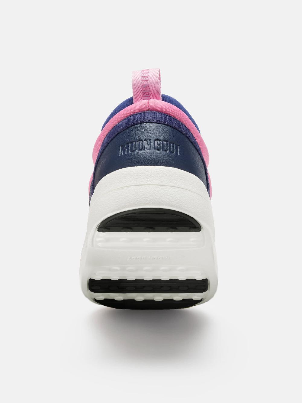 Moon Boot PARK SOFT BLU CON STAMPA MOONRISE