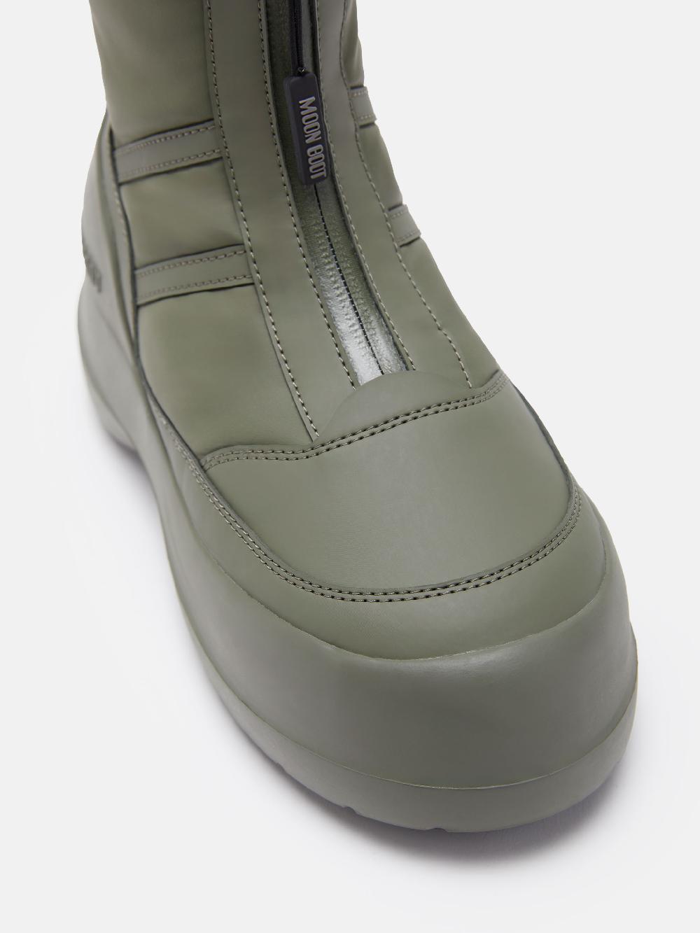 Moon Boot STIVALE LUNA KAKI CON ZIP
