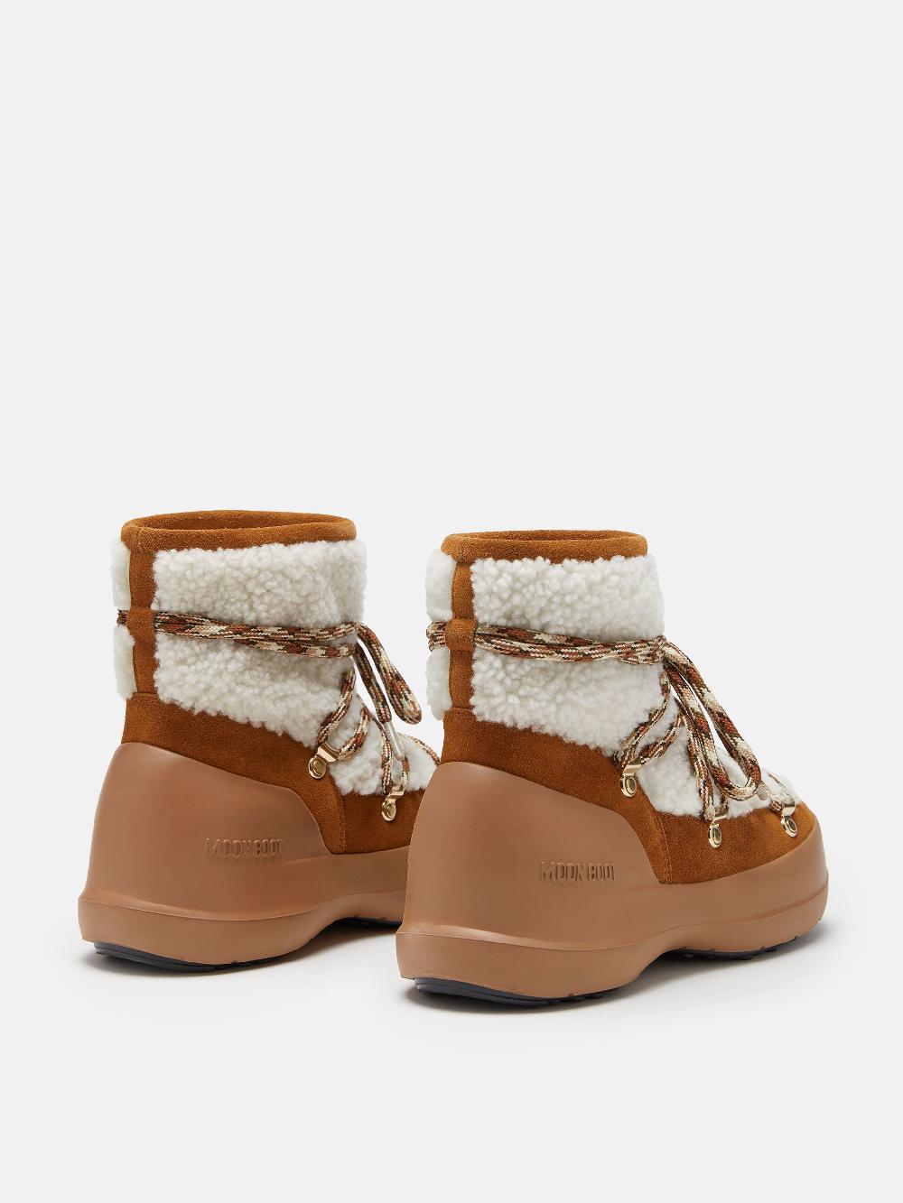 Moon Boot STIVALE LUNA NOCCIOLA IN SHEARLING