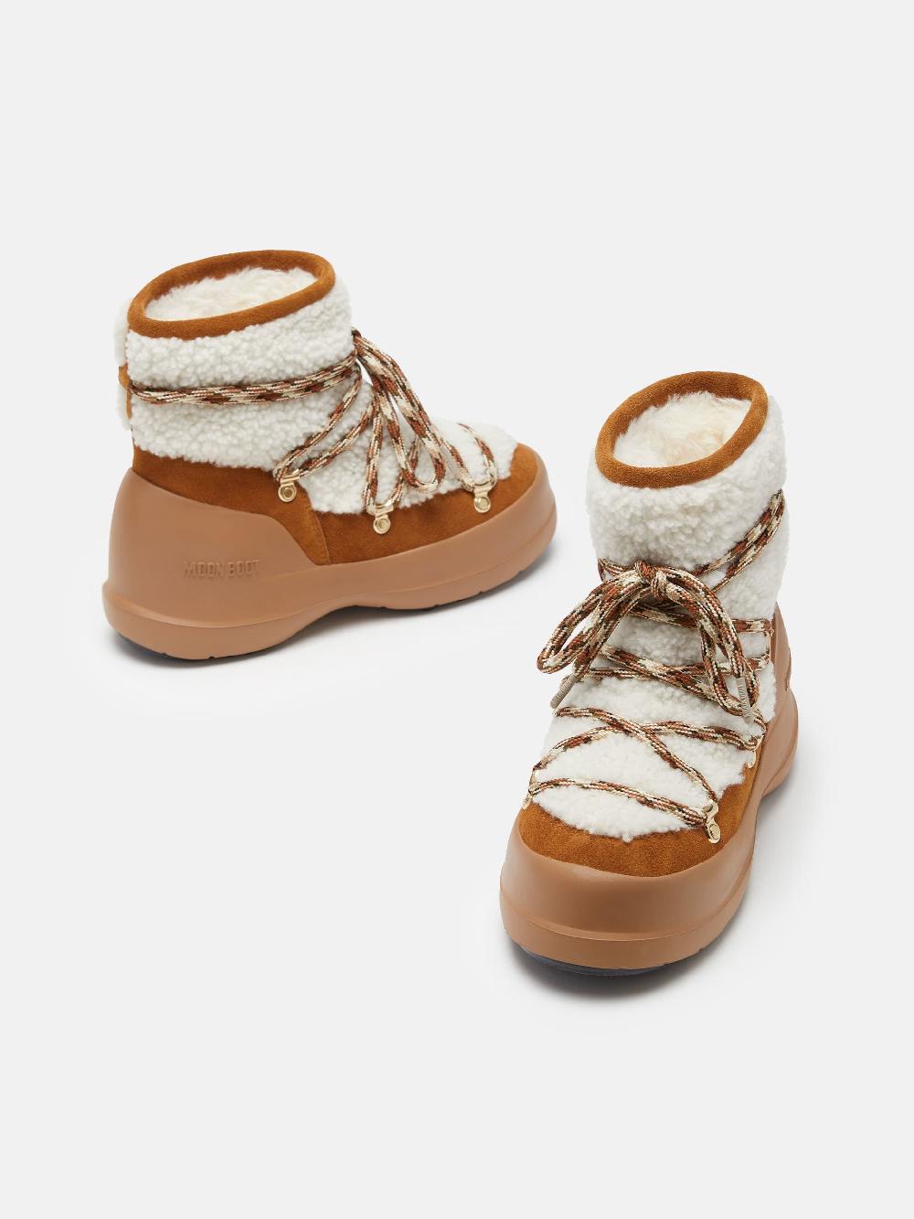 Moon Boot STIVALE LUNA NOCCIOLA IN SHEARLING