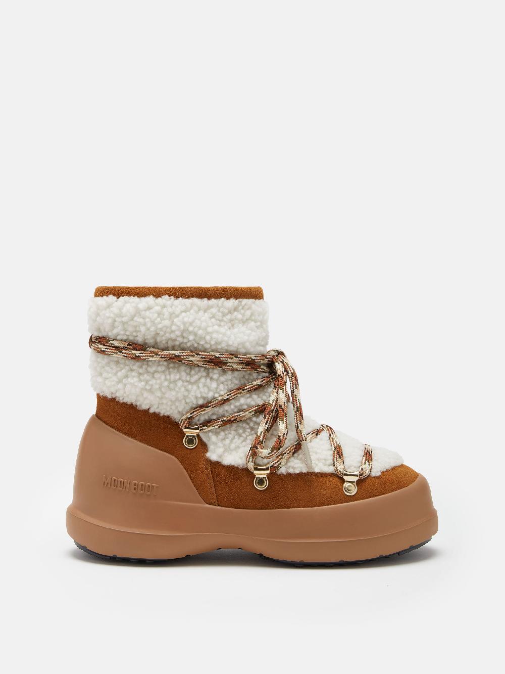 Moon Boot STIVALE LUNA NOCCIOLA IN SHEARLING