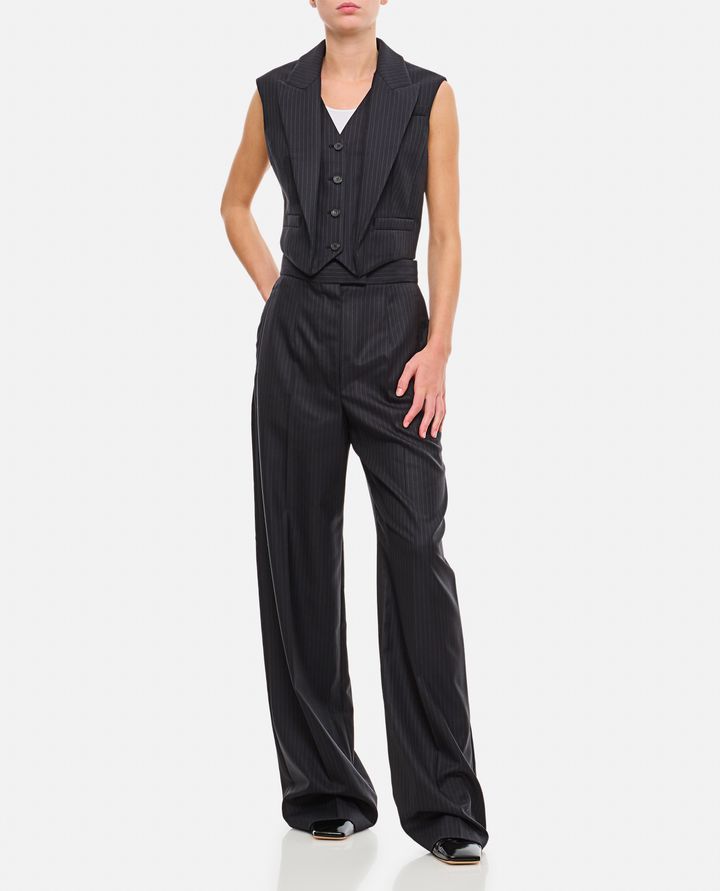 Alexander McQueen GILET GESSATO IN LANA