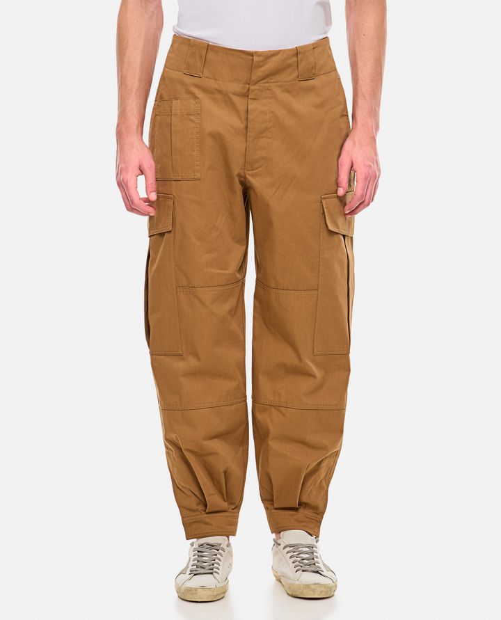 Alexander McQueen PANTALONI CARGO IN COTONE