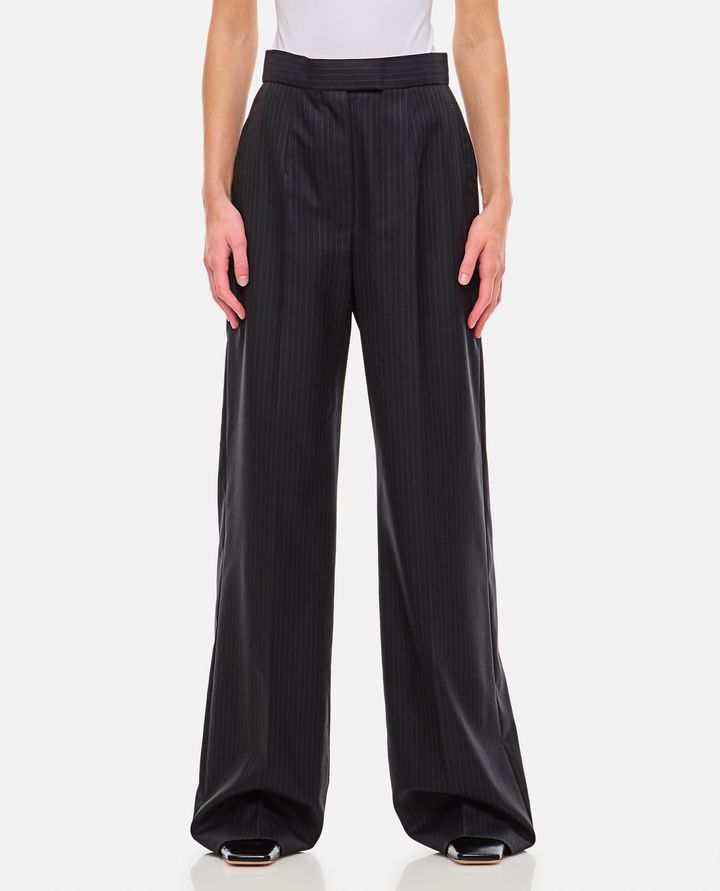 Alexander McQueen PANTALONI GESSATI IN LANA